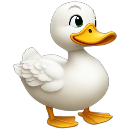 Lucky duck emoji