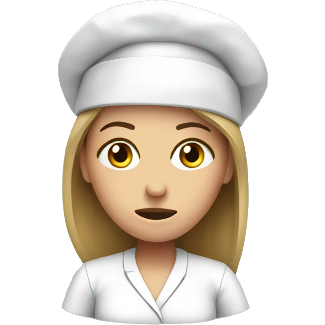 stressed nurse  emoji