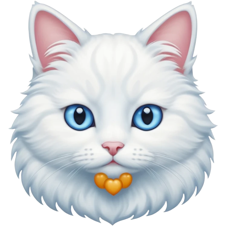 white cat emoji
