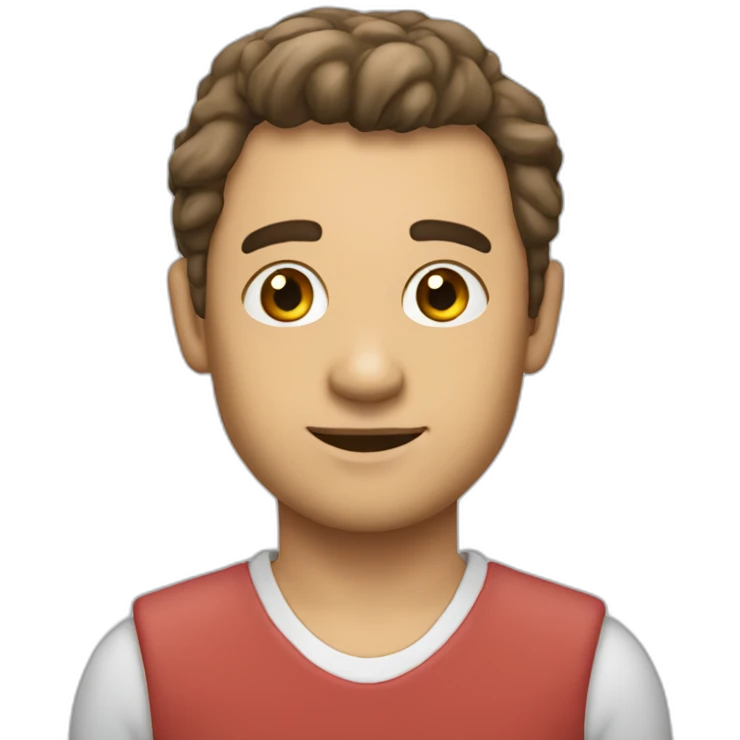 Медведь мармелад красный emoji