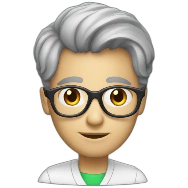 teacher, alien emoji