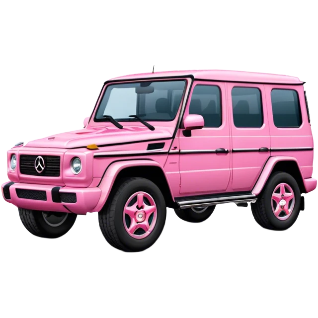 pink G-Wagen emoji