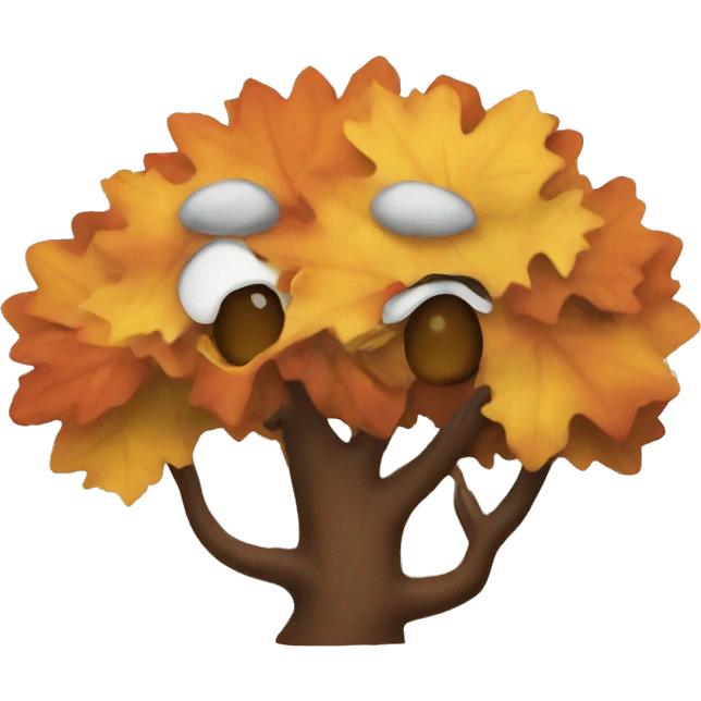 Autumn emoji