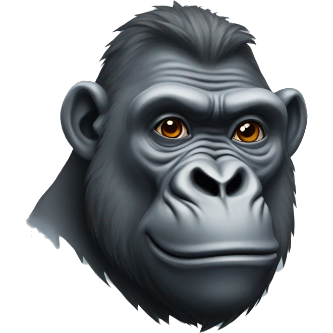 Gorilla mixed with a rhino  emoji