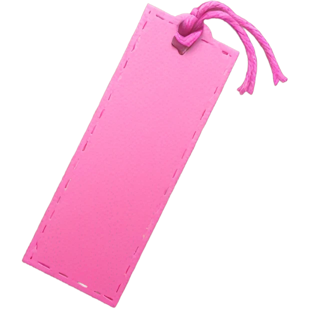 pink bookmark  emoji