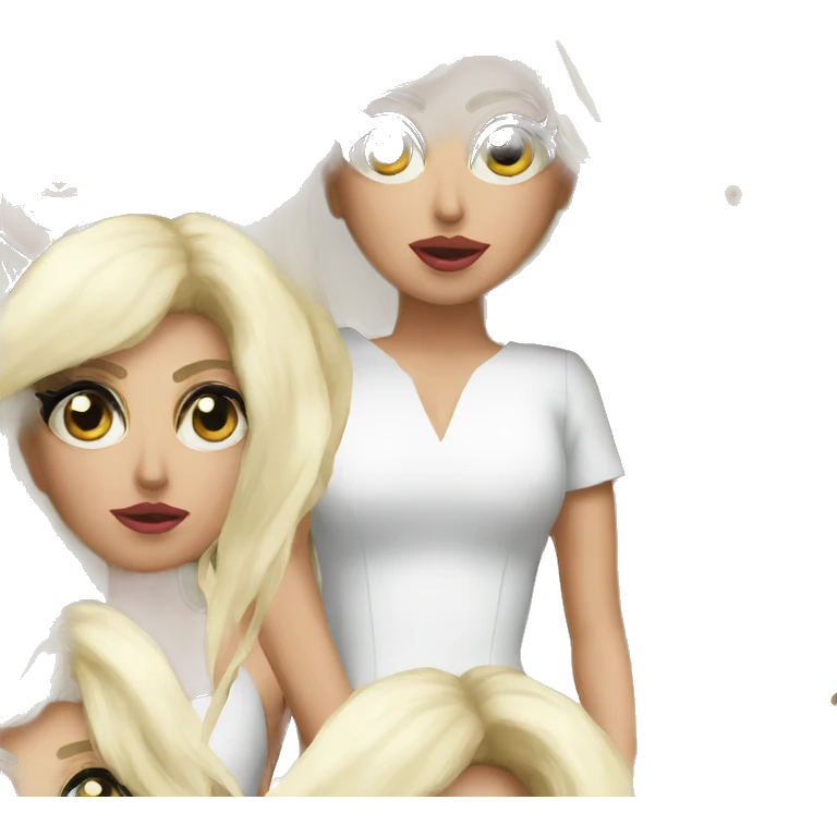 lady gaga paparazzi emoji