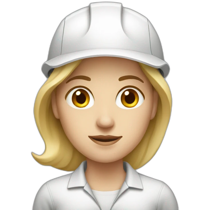 white-women-engineer emoji