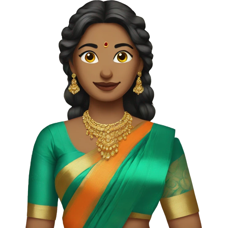 Saree emoji