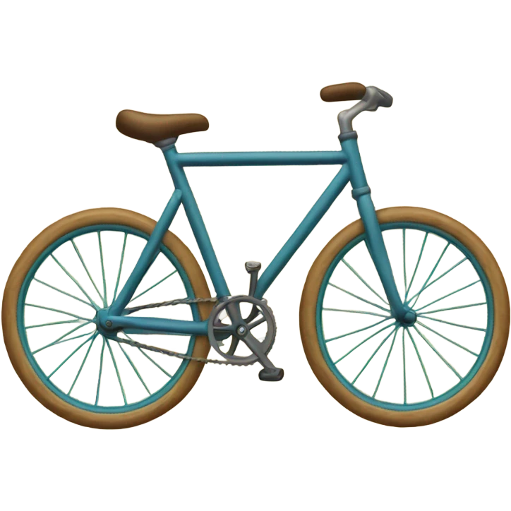 bicycle made out of "B" "Y" and "E"!!!'ñnj hi emoji