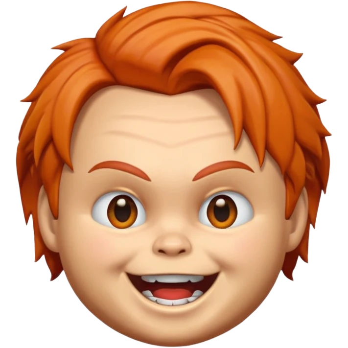 Un emojin de chuky emoji