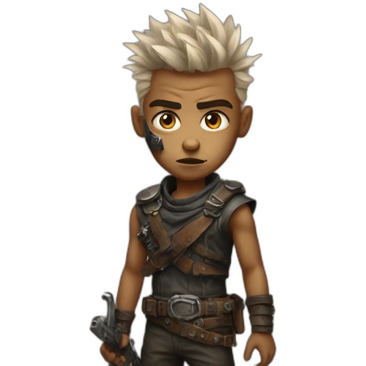 mad max war boy paint emoji