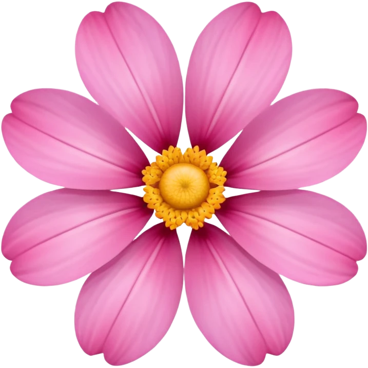 pink flower emoji