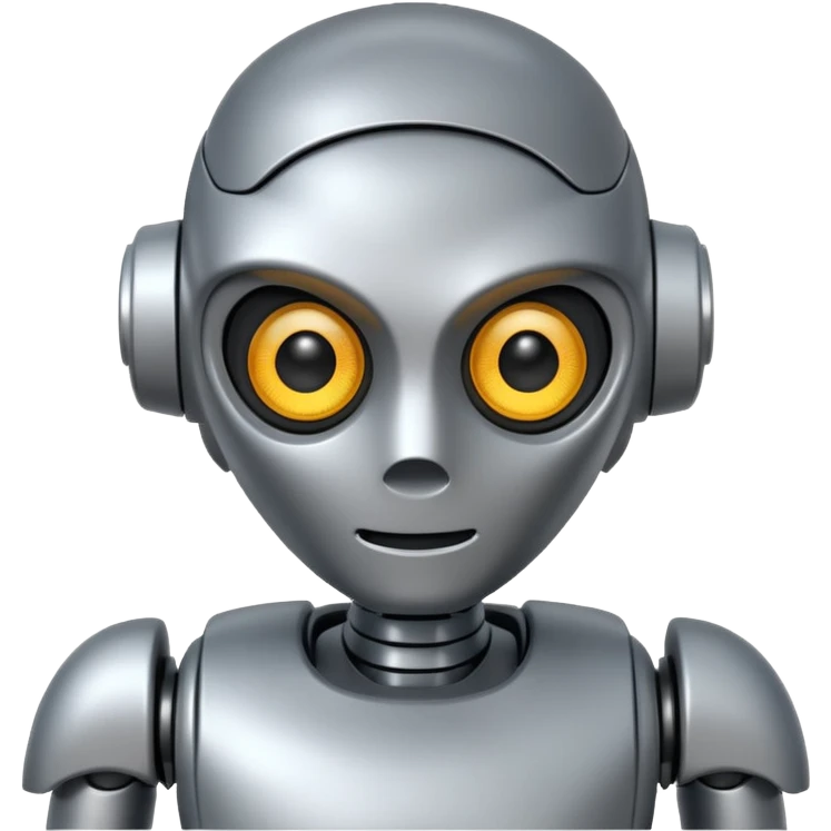 robot asking emoji