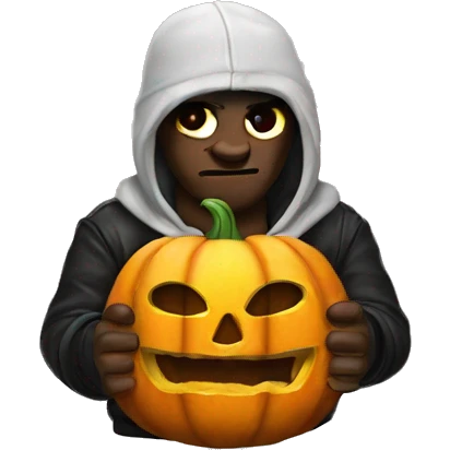 Gangsta pumpkin  emoji