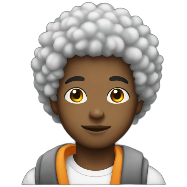 Afro boys emoji