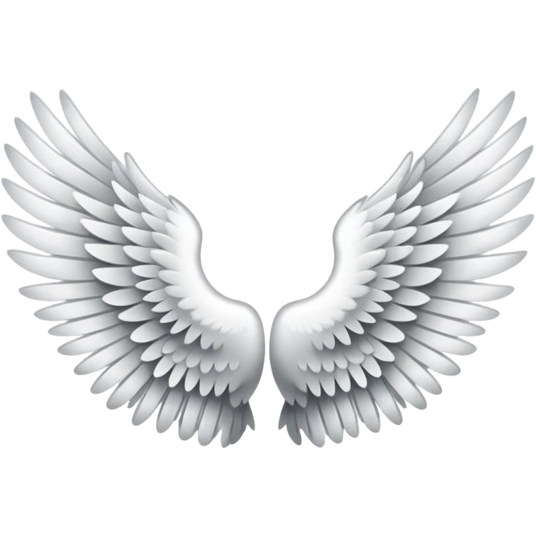 Clear white Wings emoji