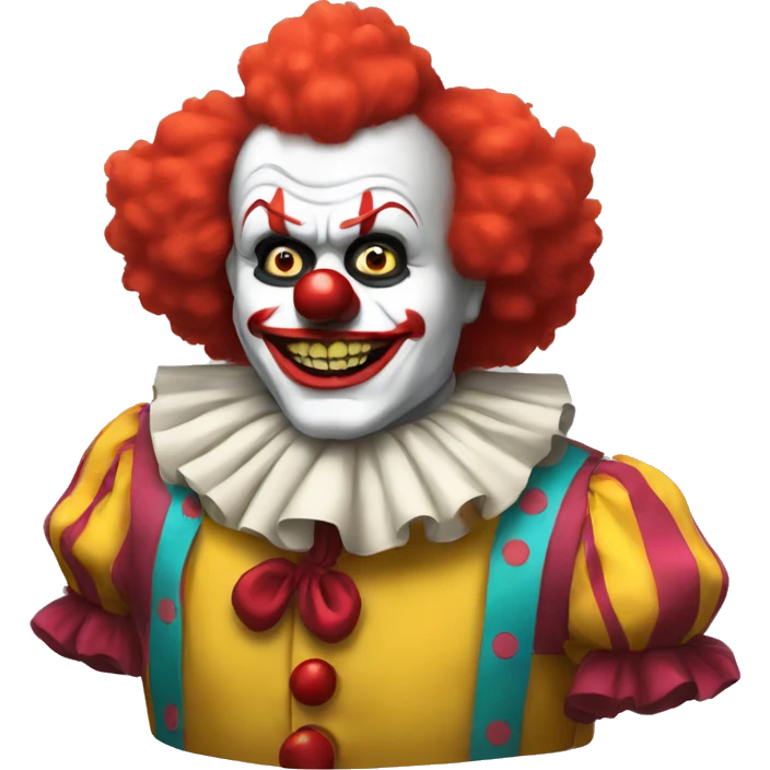 Popo payaso emoji