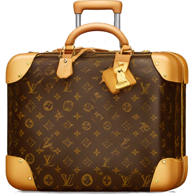 Louis vuitton Reisekoffer  emoji