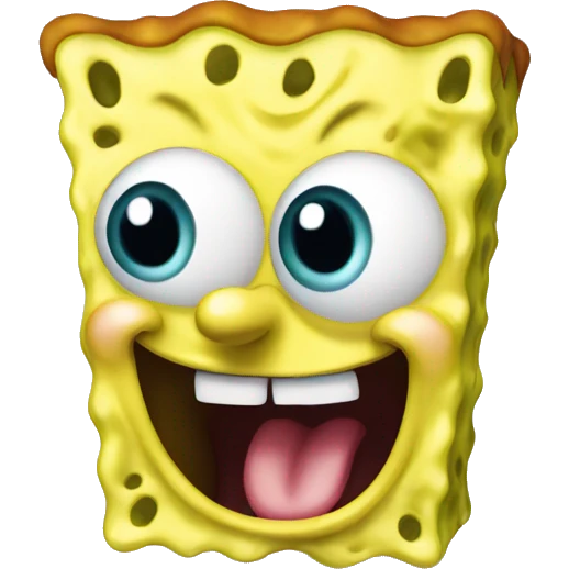 spongebob screaming emoji