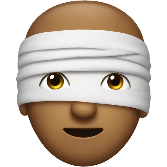 Bandage on head emoji