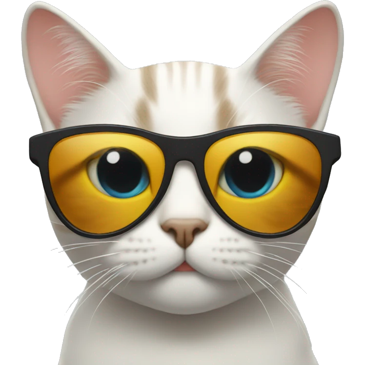cat with cat sunglasses emoji