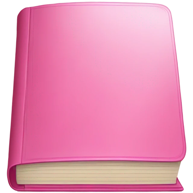 Pink book  emoji