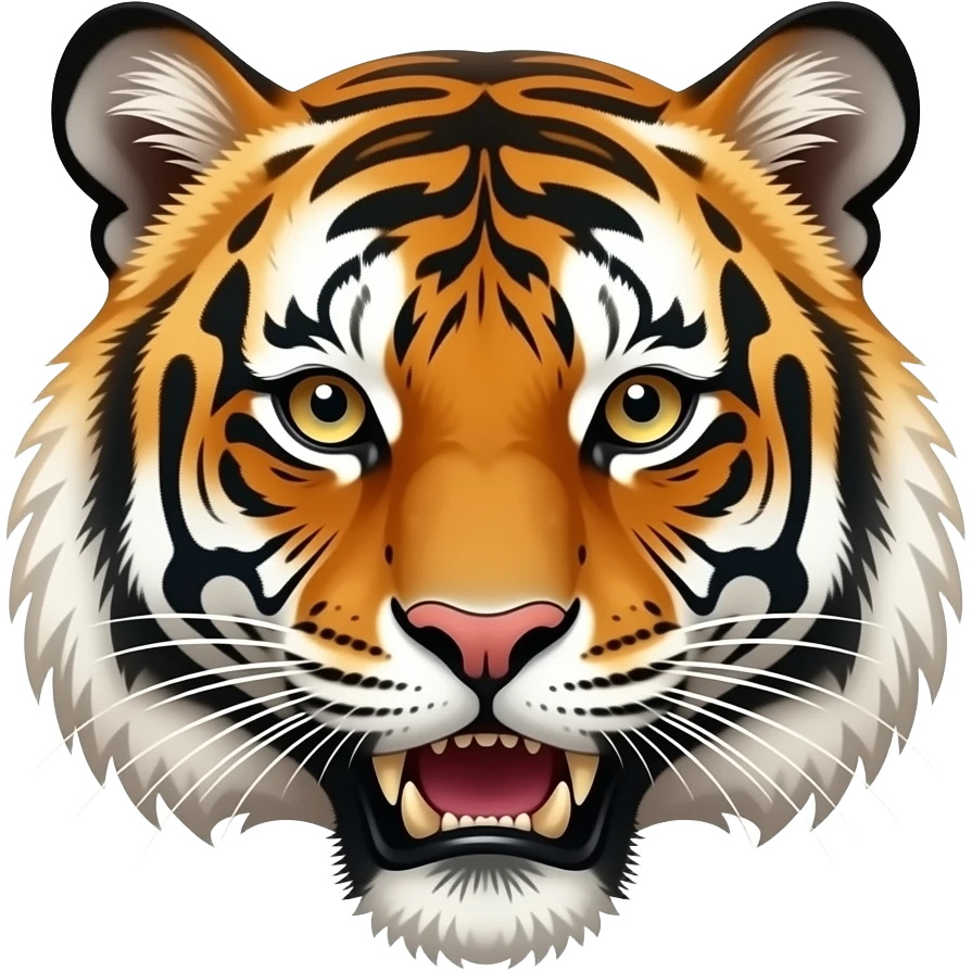 Thai tattoo tiger emoji