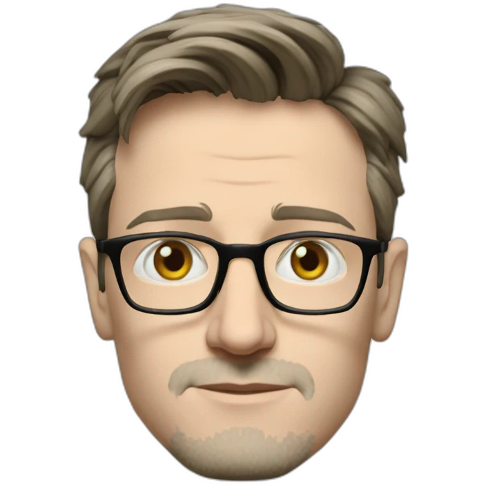edward snowden in #00adef shirt emoji