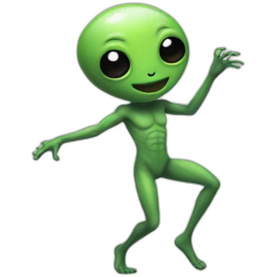 alien dancing emoji