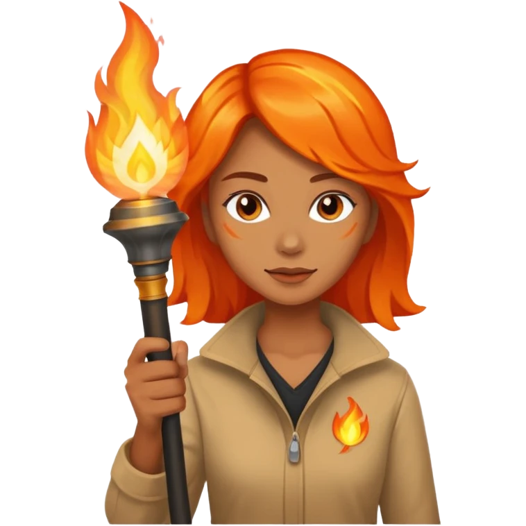 womanThe torchbearer emoji