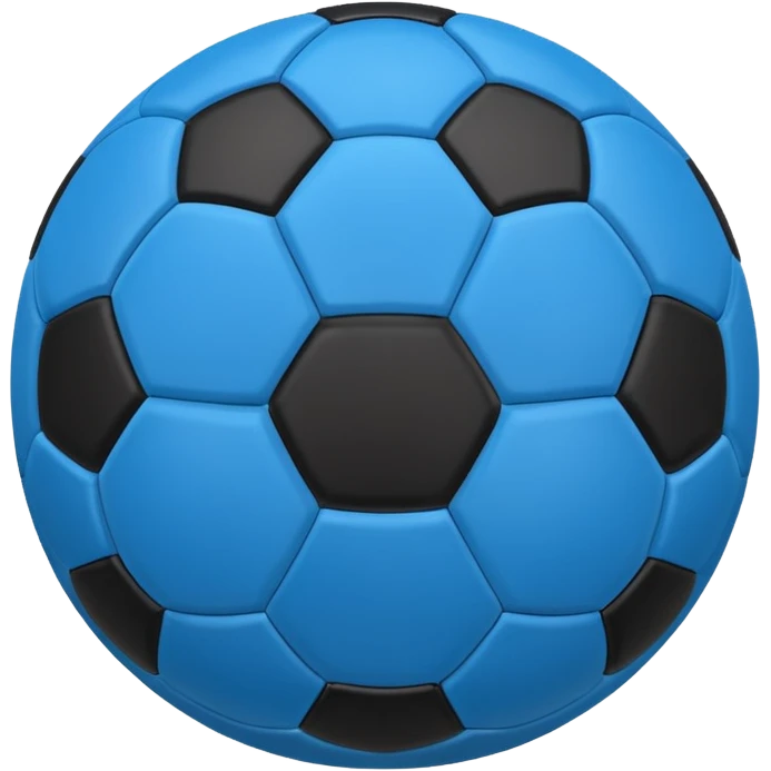 blue soccer ball emoji