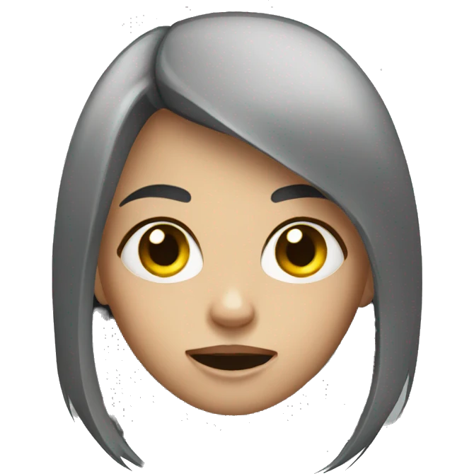 scary girl emoji