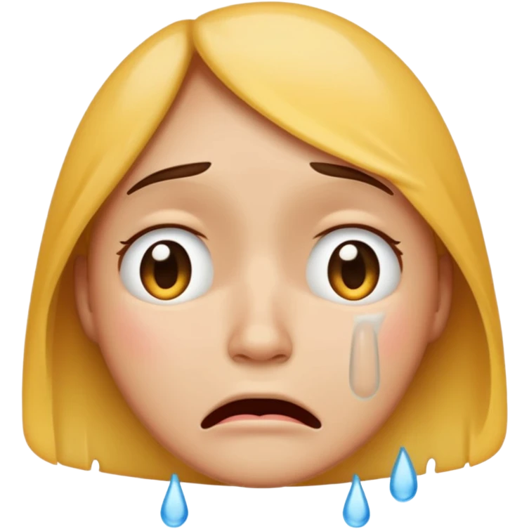 crying face emoji emoji