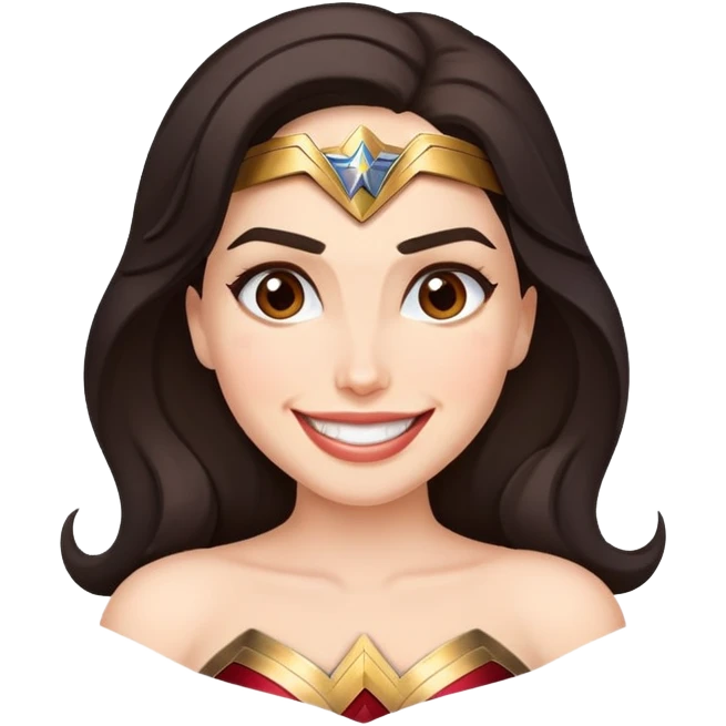 Wonder women emoji