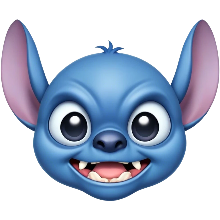 Stich angry emoji