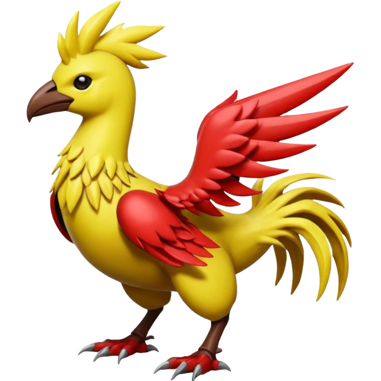 Inteleon-Chocobo-Scizor-Bisharp-Pokémon-Fusion, full body emoji