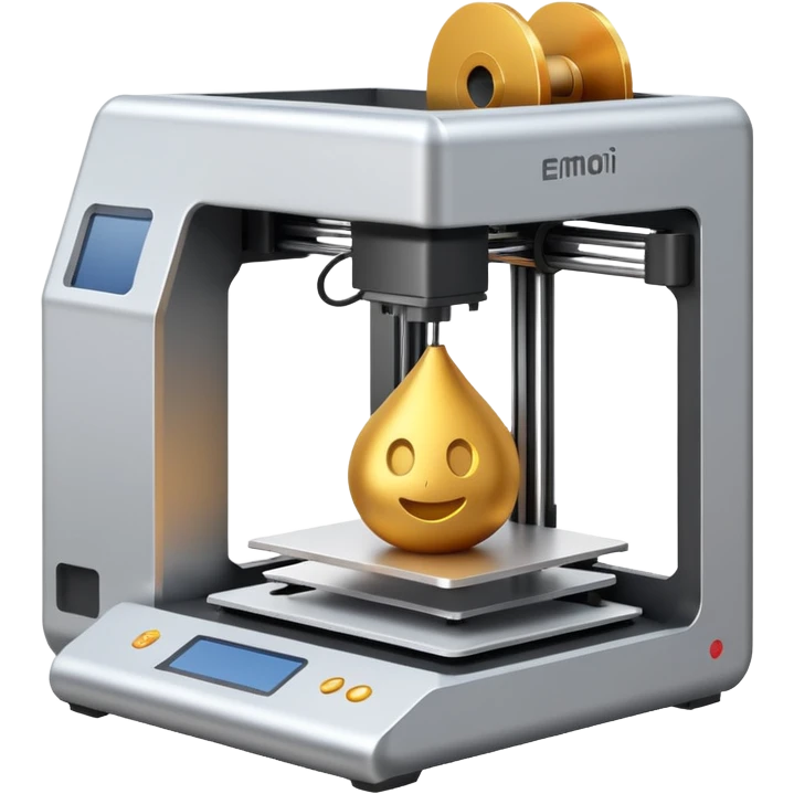 3d printer  emoji