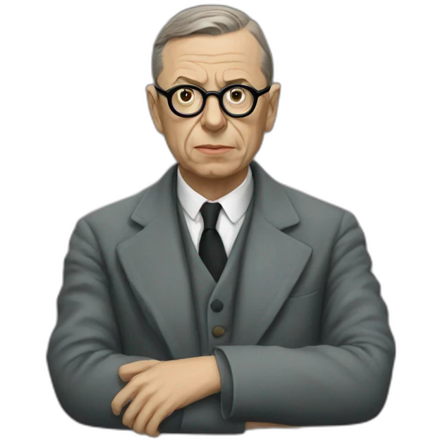 sartre emoji