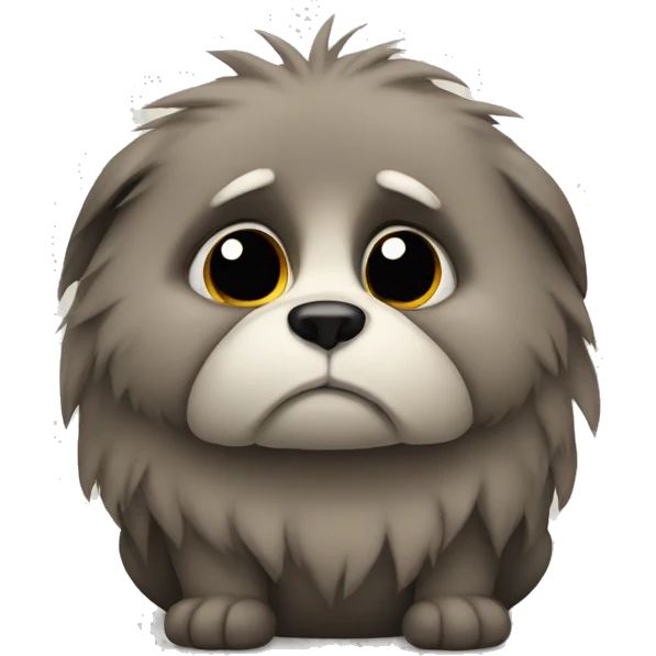 sad animal emoji