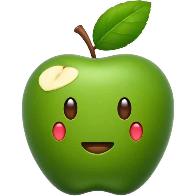 Emoji of propast macocha in Apple style emoji