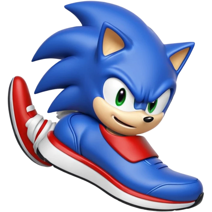 Sonic qui court  emoji