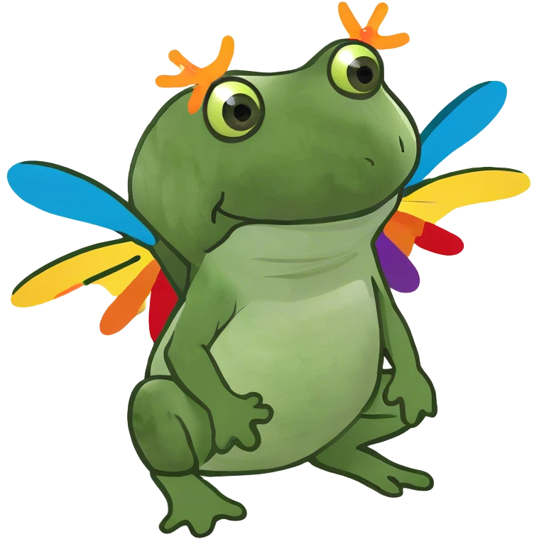 bufo with wings emoji
