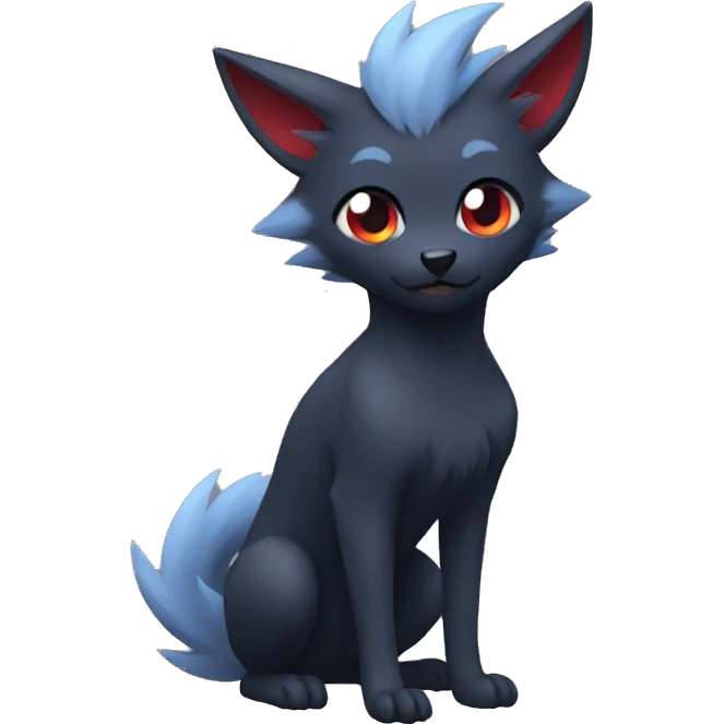 Zorua full body emoji