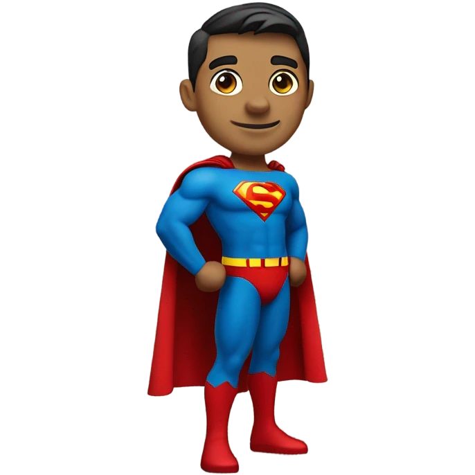 Make Superman emoji  emoji
