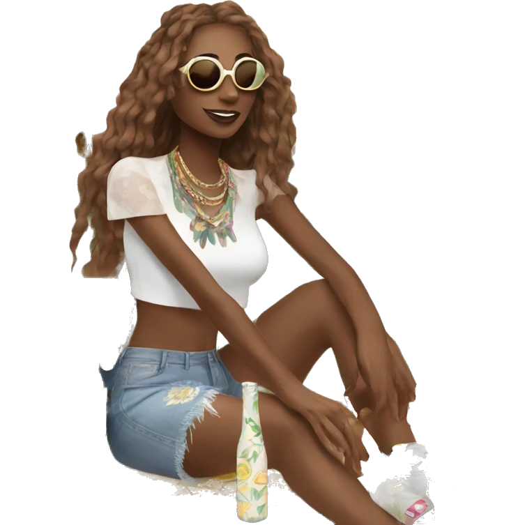 Coachella Picnic Chic emoji