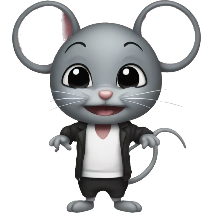 Baddie mouse emoji