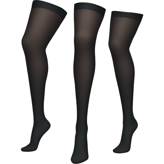 female legs with tights emoji