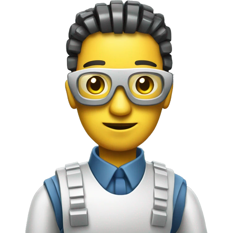software application development engineer robot emoji