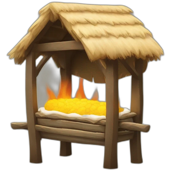 Manger des brochettes emoji