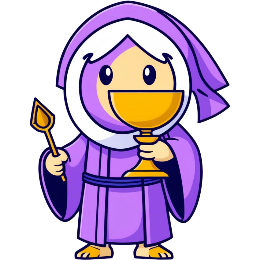 Coconut in a cult emoji